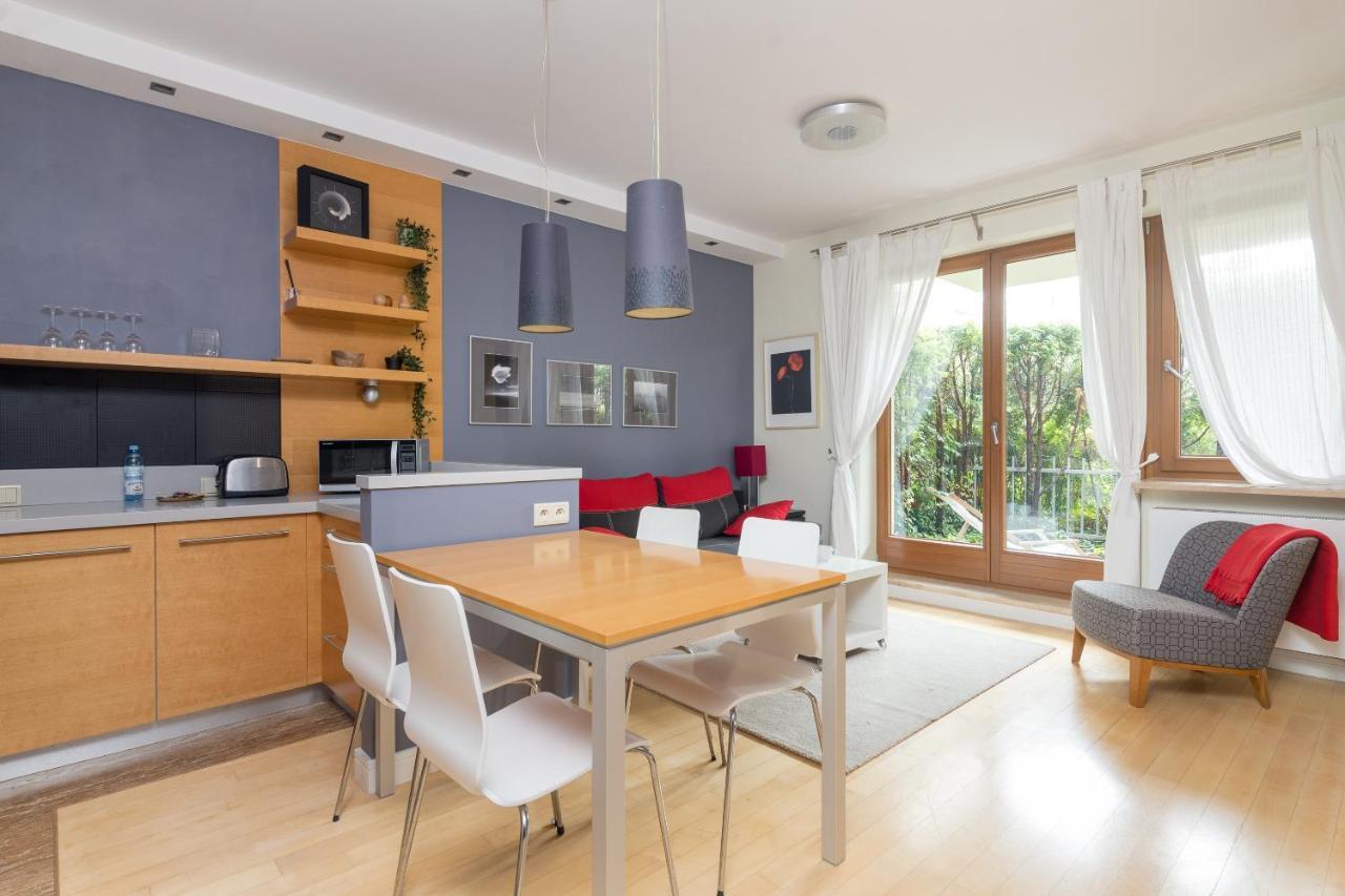 Metro Pole Mokotowskie Cosy Apartment 华沙 外观 照片