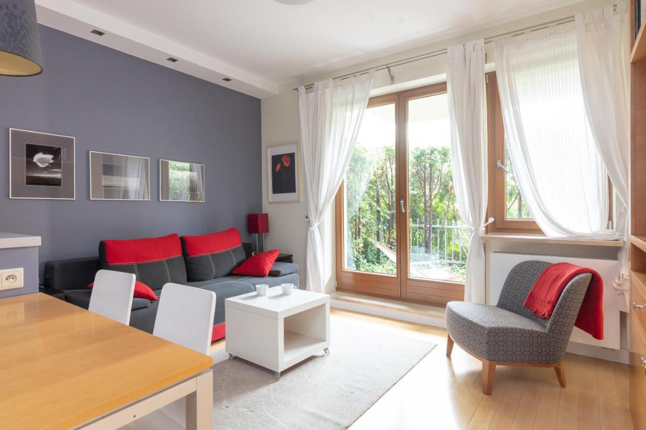 Metro Pole Mokotowskie Cosy Apartment 华沙 外观 照片
